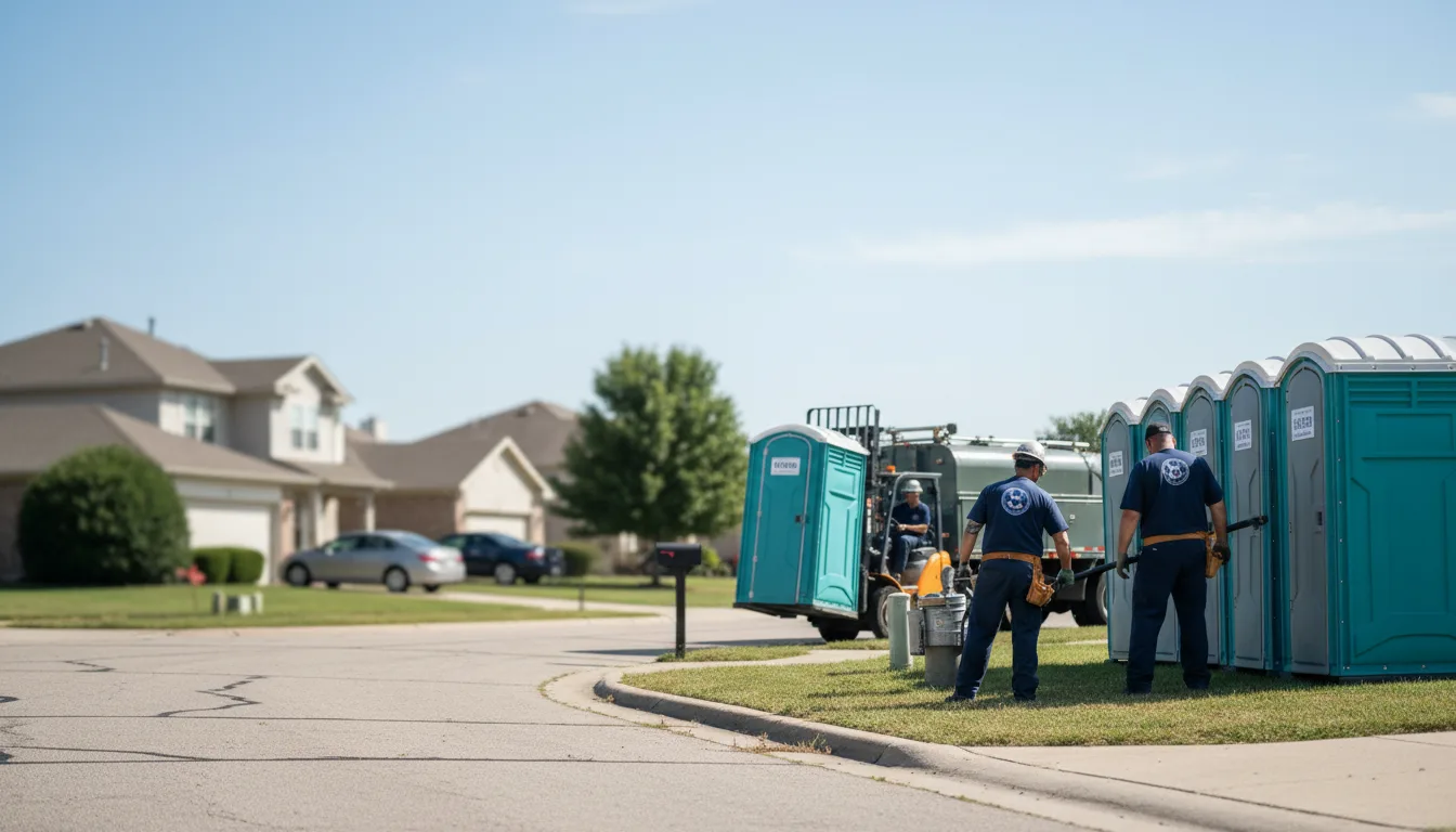 Porta Potty Rental in Sandyville, OH near me